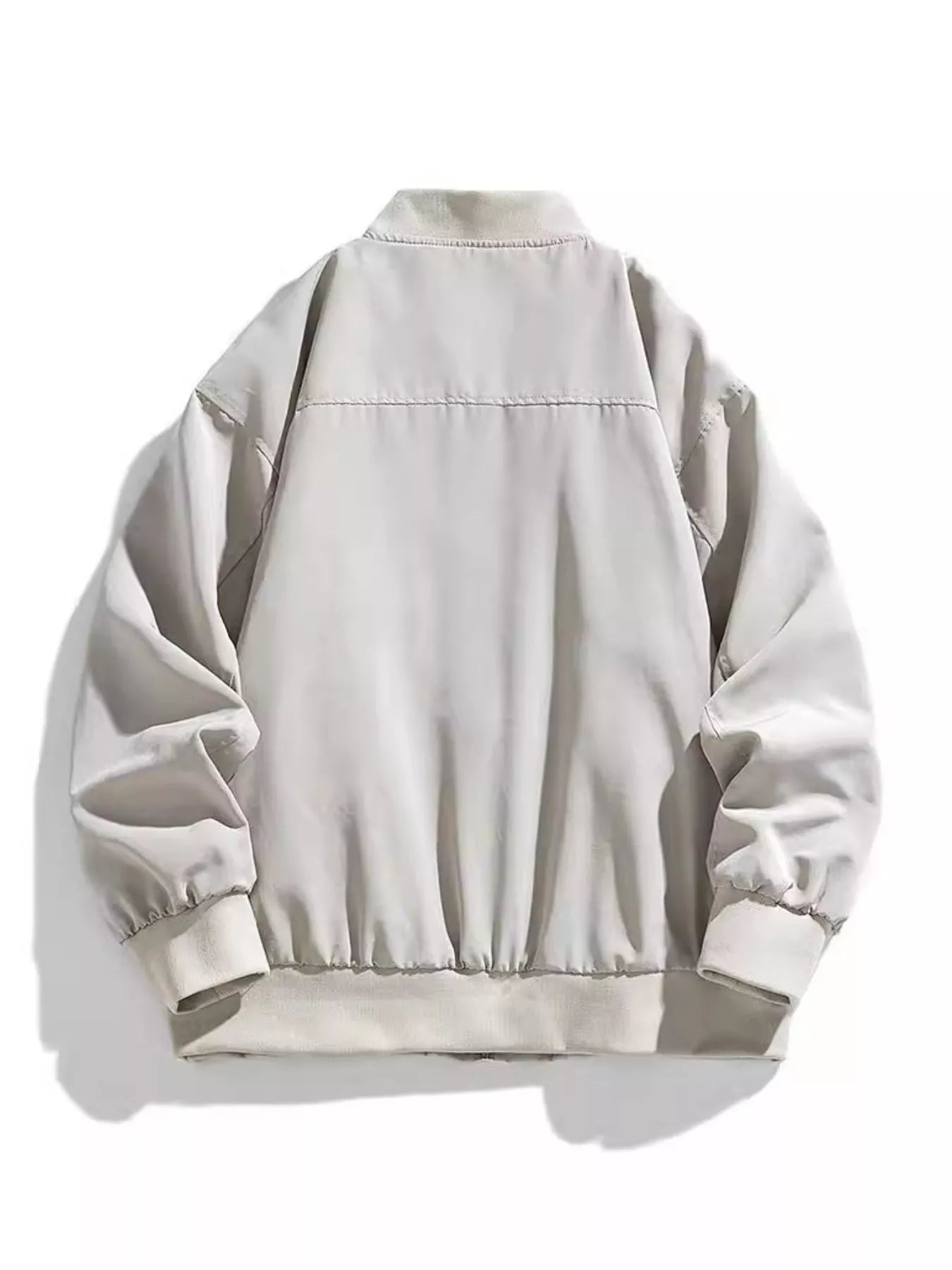 Men's Plus Size Casual Lightweight Bomber Jacket