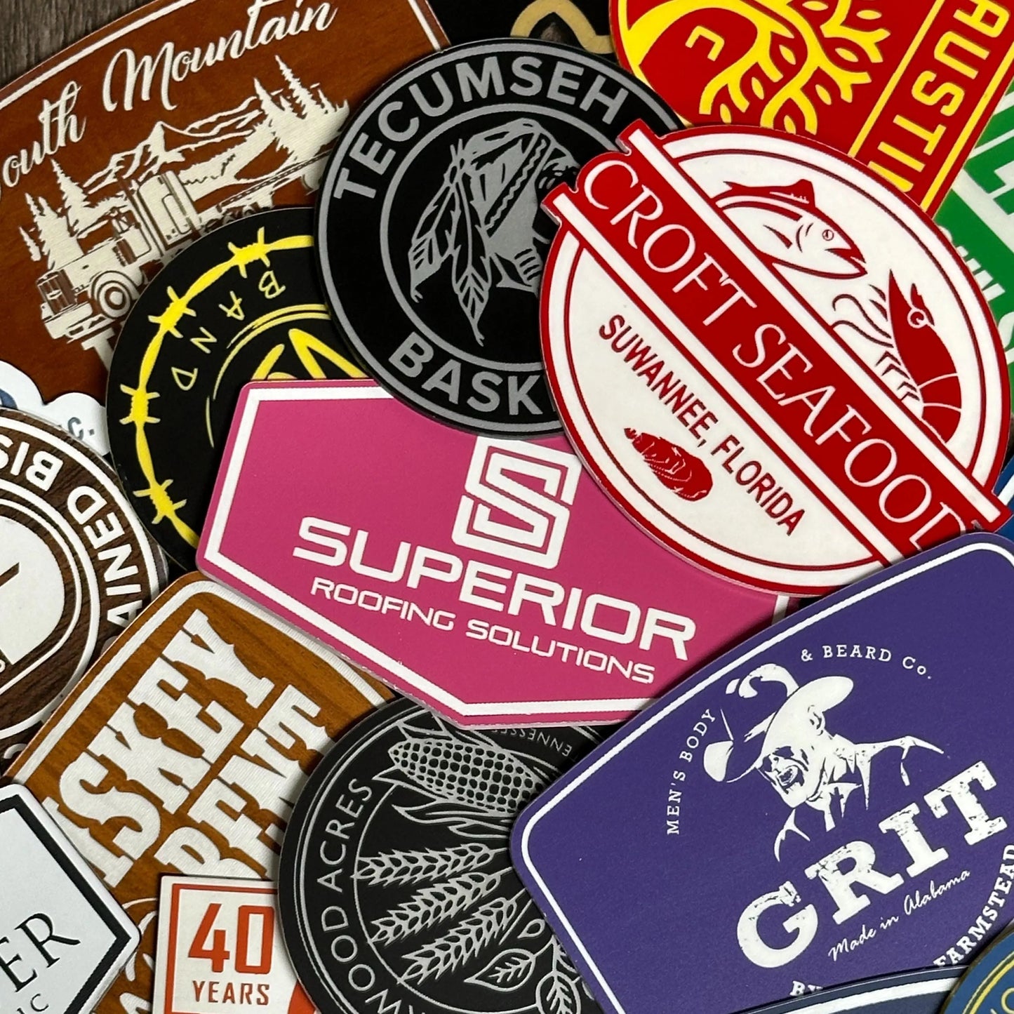 Acrylic Custom Patches