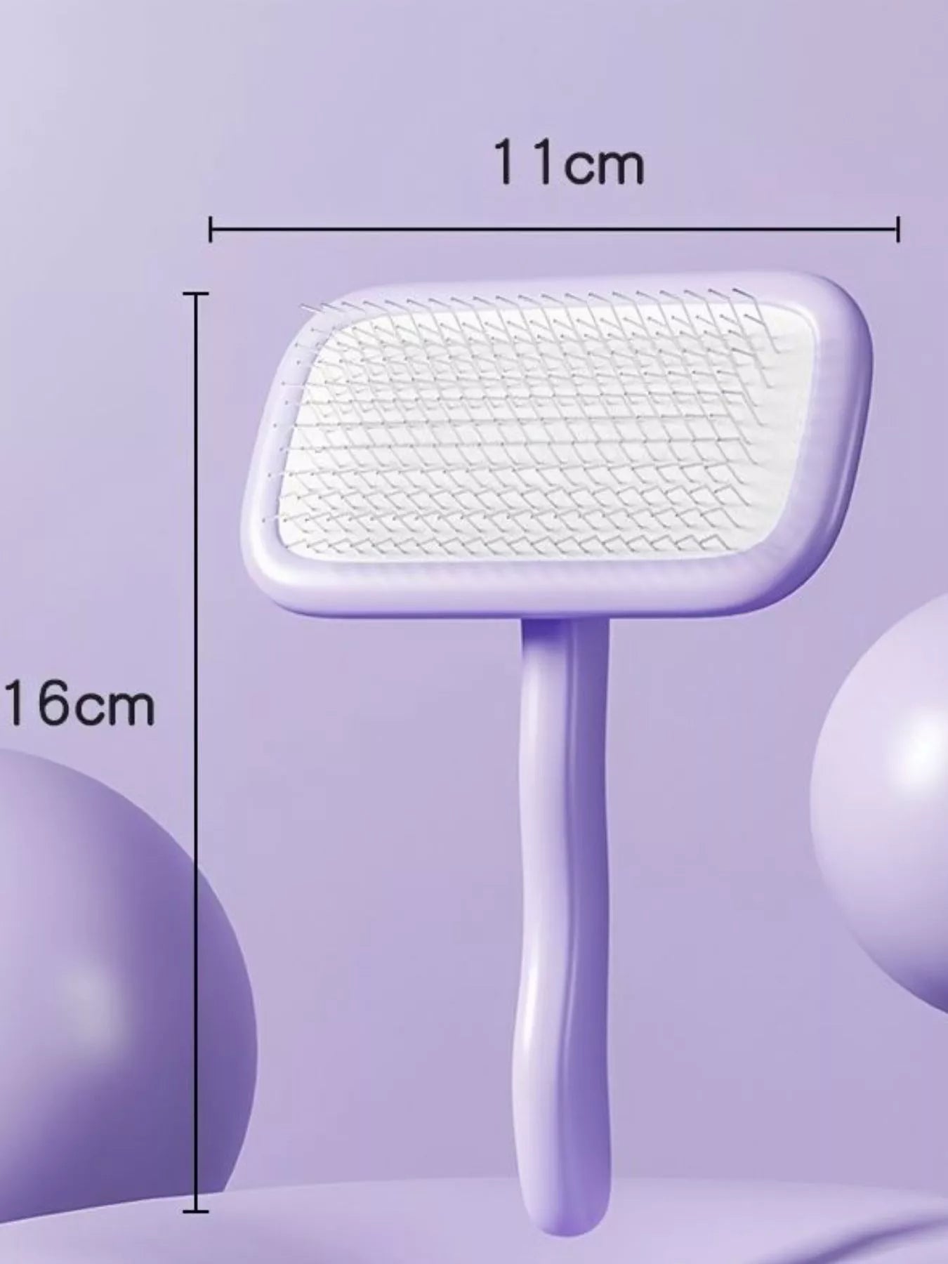 Gentle Pet Hair Remover Slicker Brush