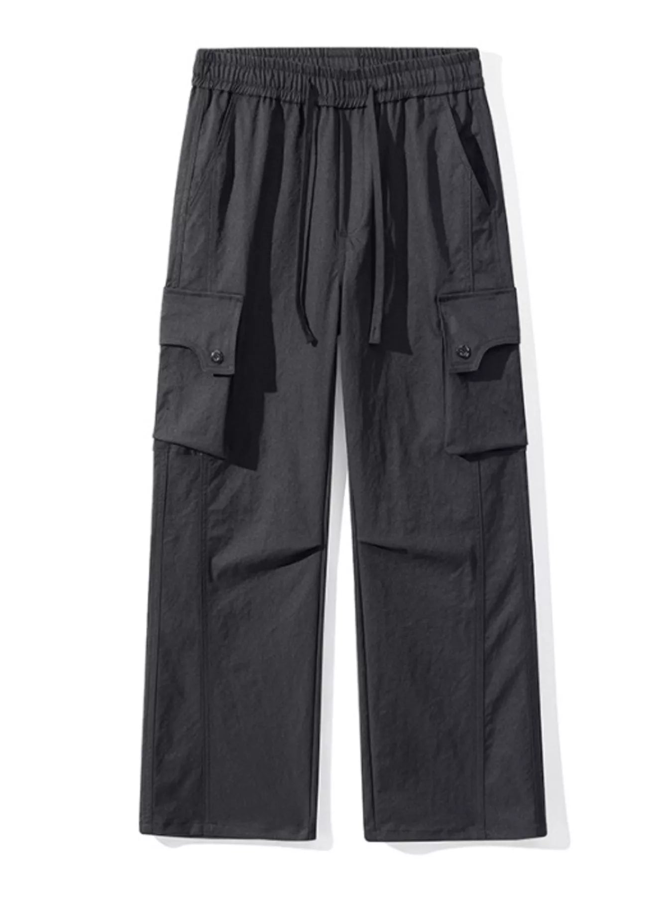 Men's Full Size Loose Fit Multi-Pocket Cargo Pants Plus Size