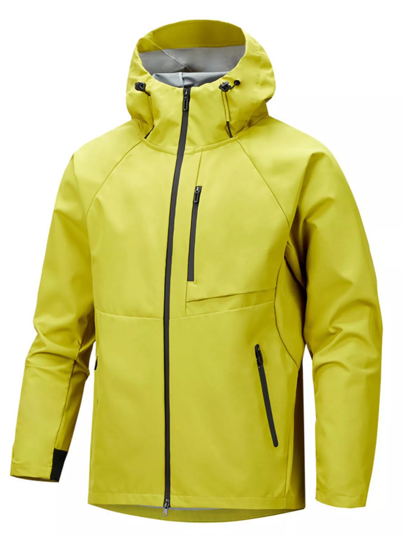 Men's Plus Size Waterproof Hooded Outdoor Jacket