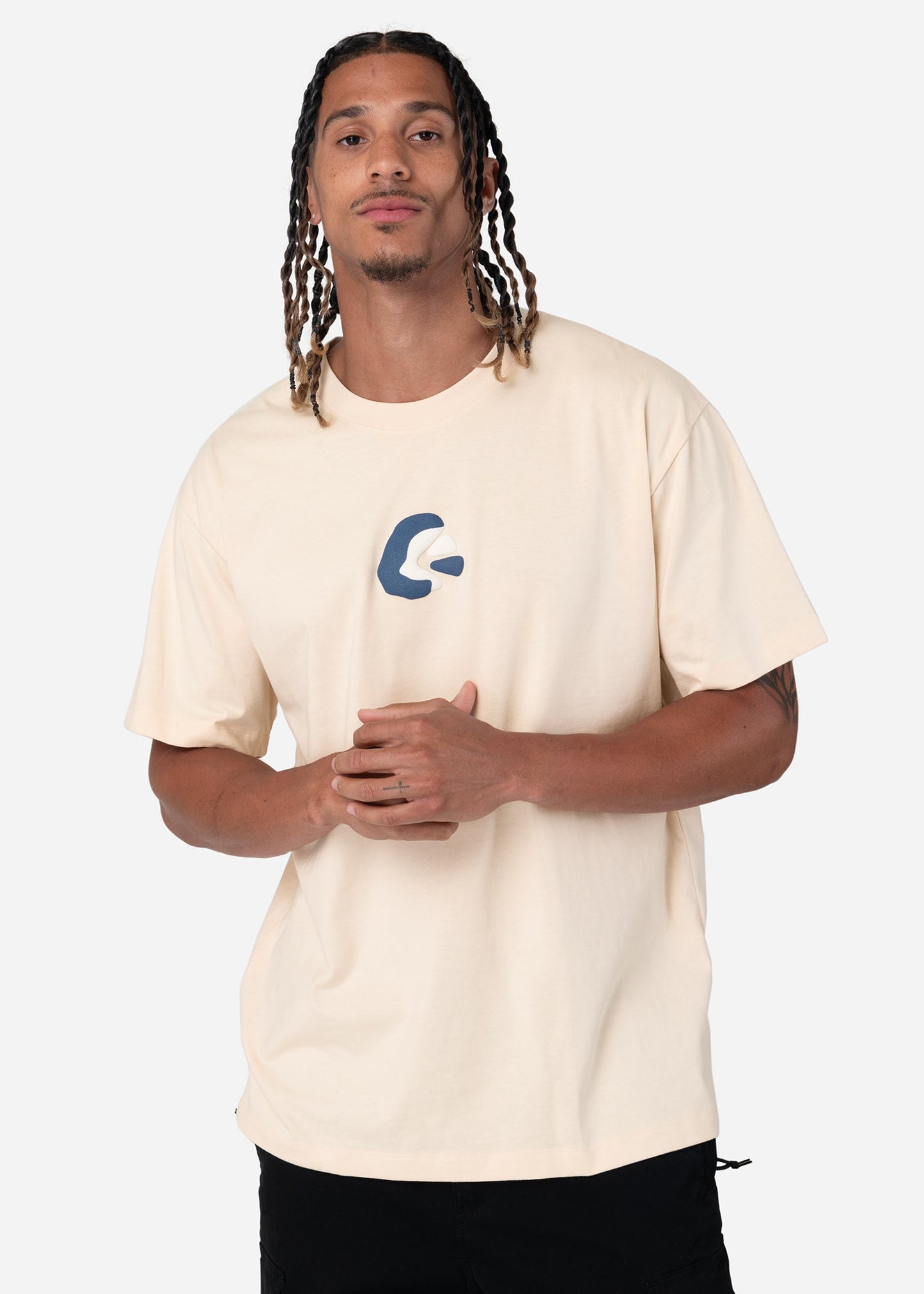 Bite Me Icon - Tan | Mens Graphic Tee