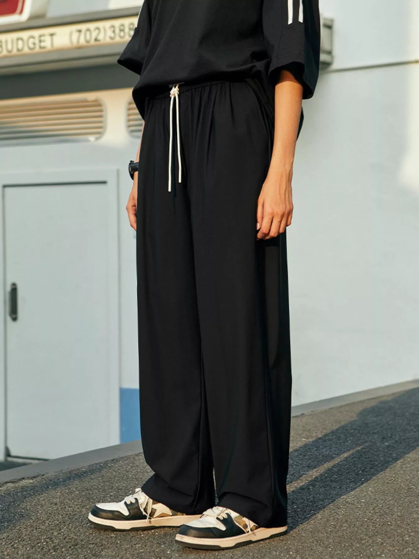 Men's Loose Fit Casual Drawstring Pants