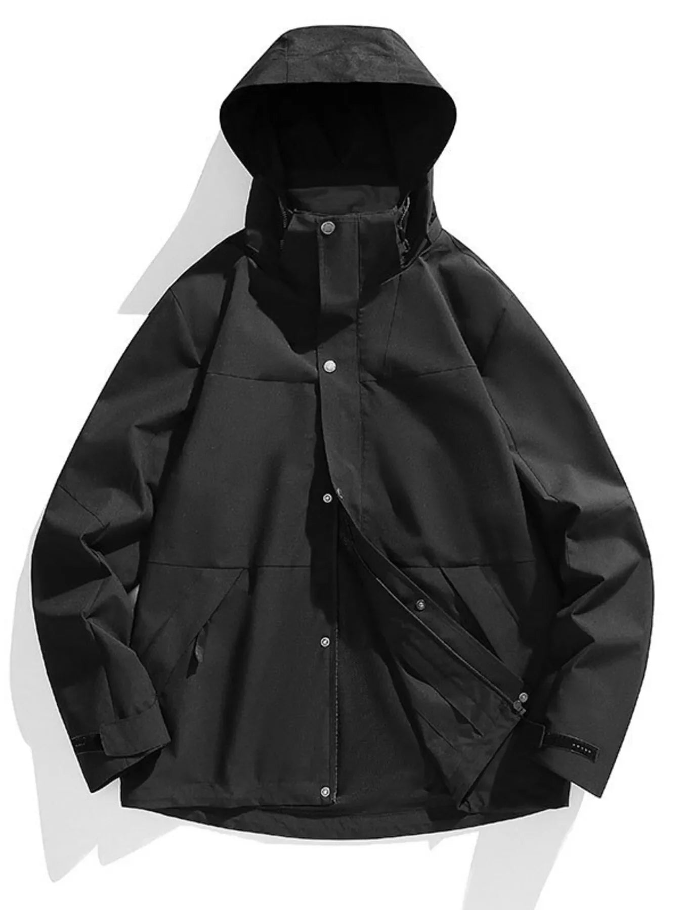Men's Full Size Hooded Windproof Outdoor Coat Plus Size