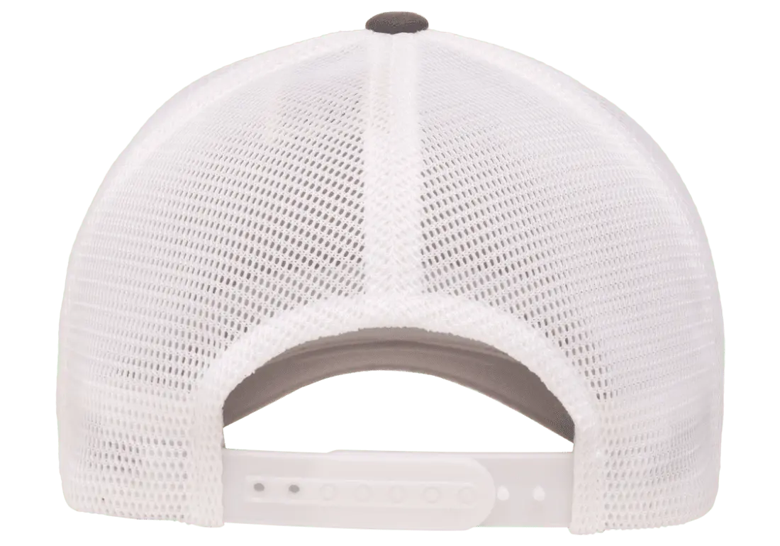 FlexFit 110 Trucker Hat + Leather Patch