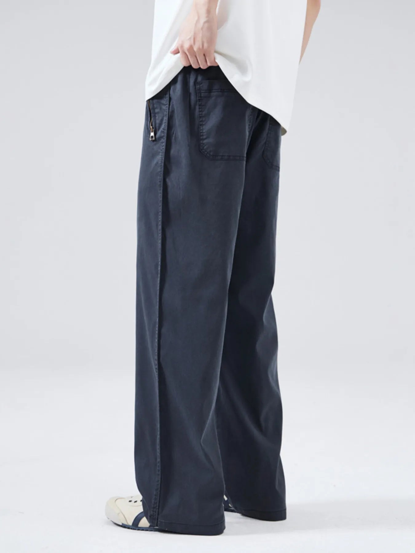 Men's Full Size Casual Loose Fit Pants Plus Size