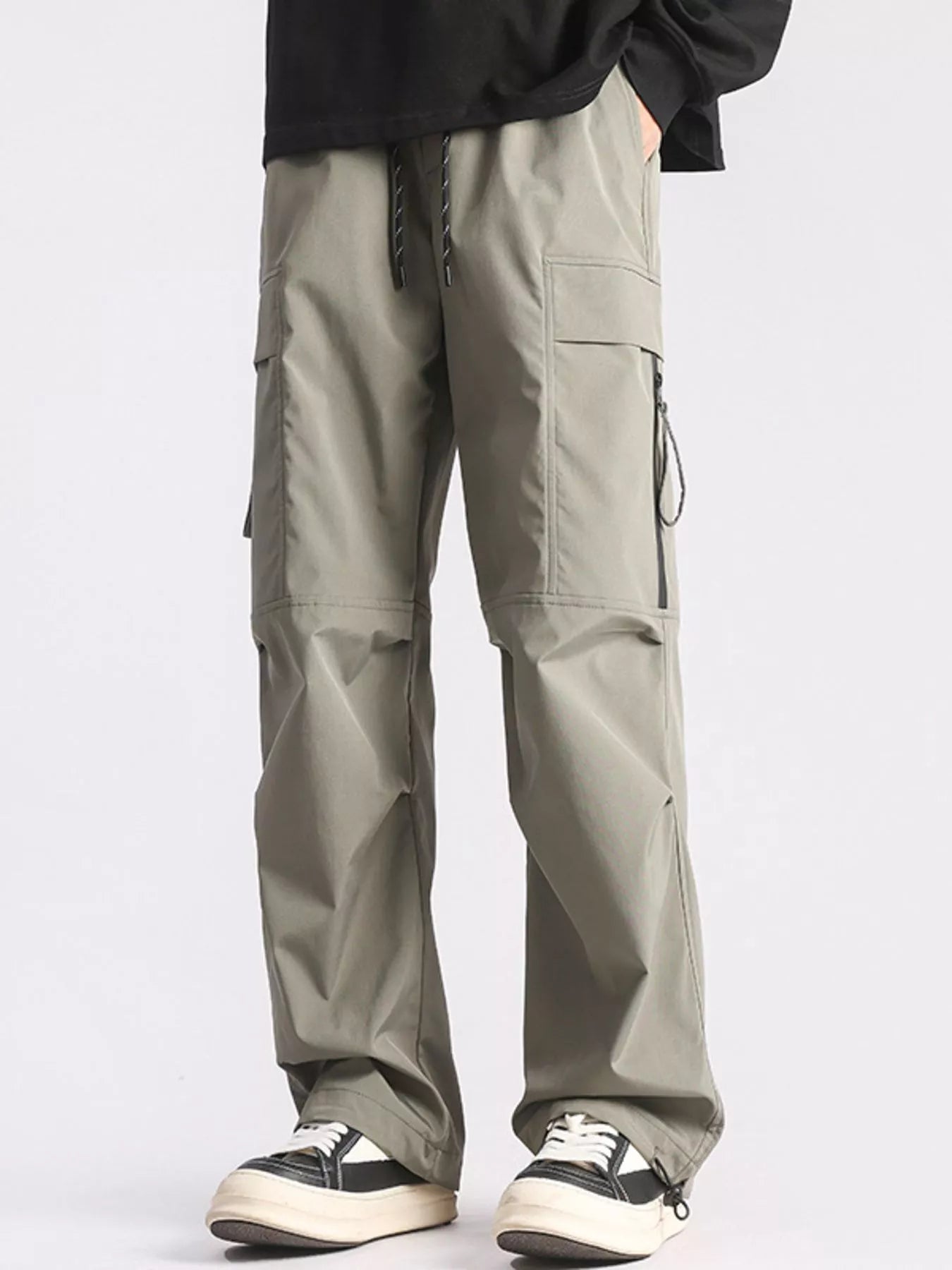 Men's Plus Size Loose Fit Cargo Pants