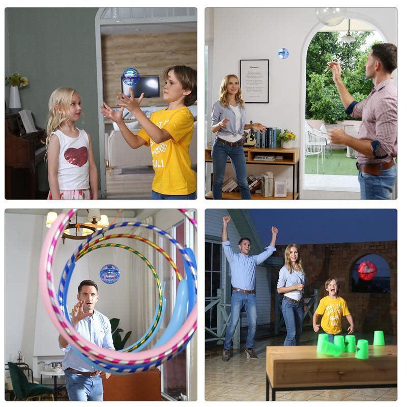 Flying Spinner Orb Toy – Fun Indoor & Outdoor Drone for Children