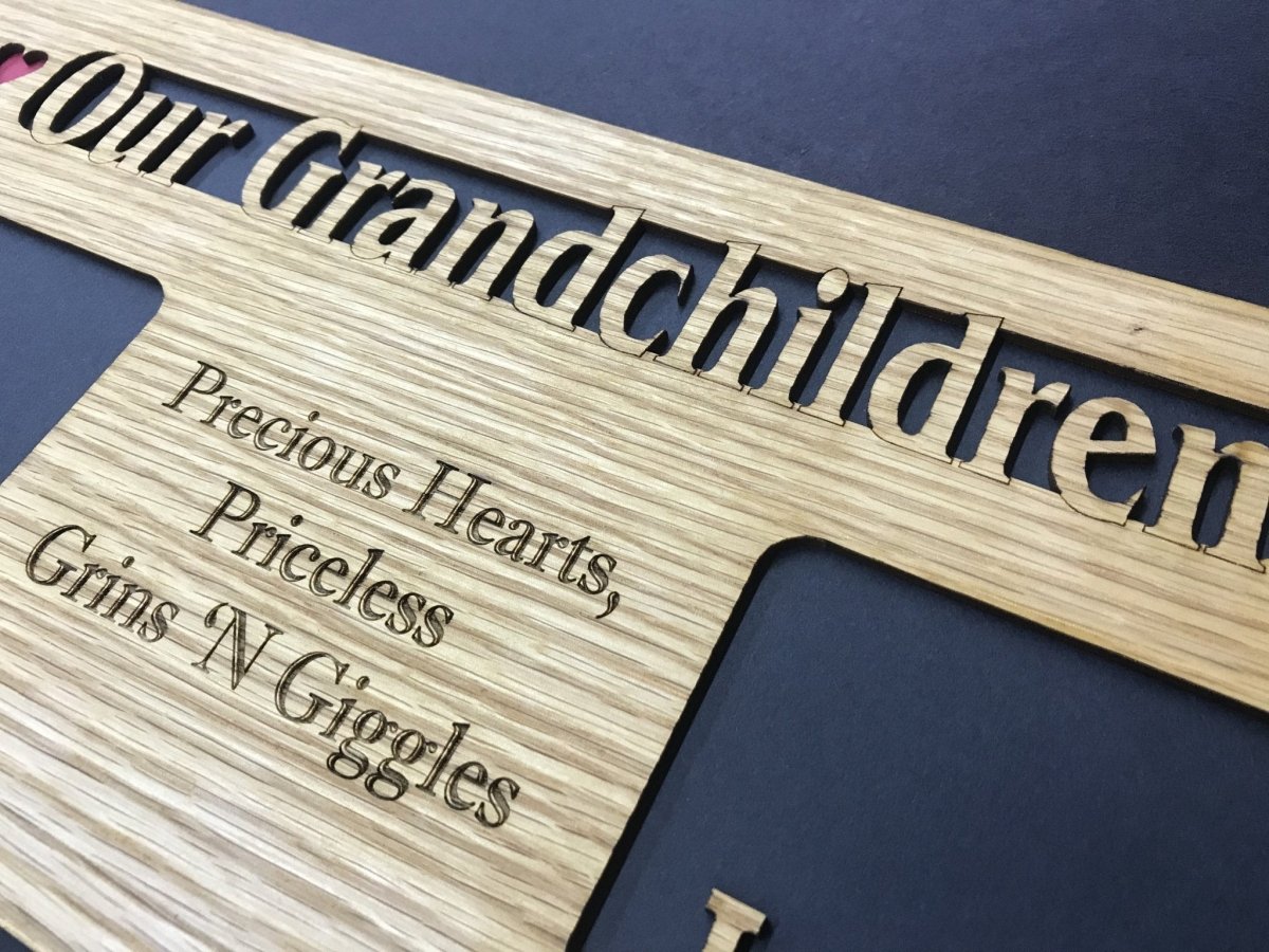 Grandkids Name Picture Frame 11"x14"