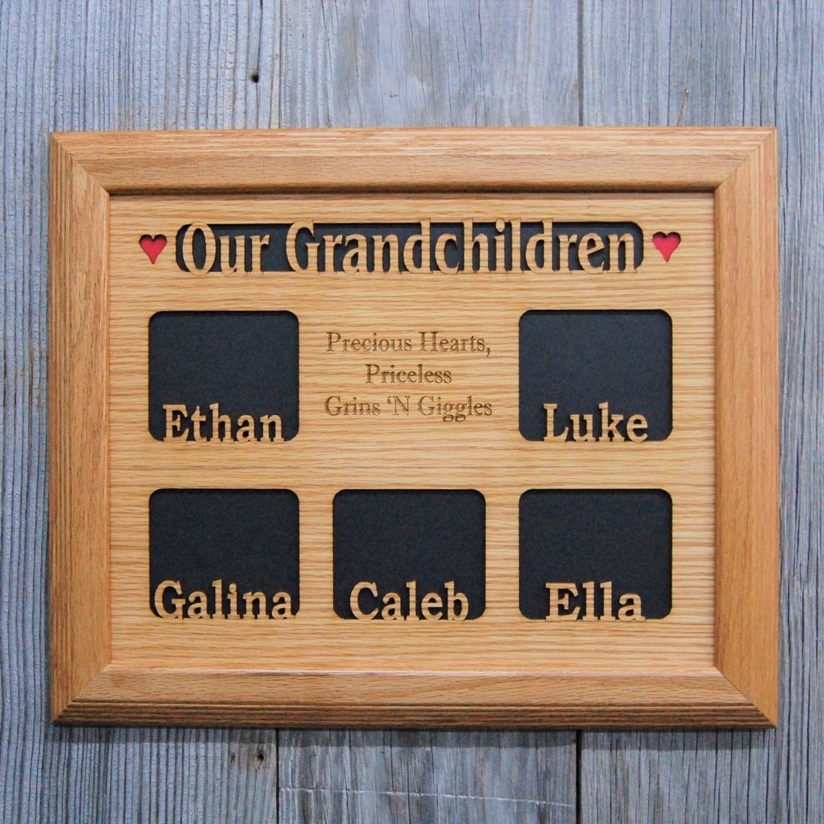 Grandkids Name Picture Frame 11"x14"