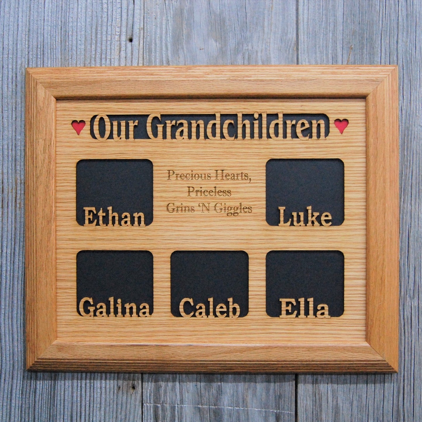 Grandkids Name Picture Frame 18x24