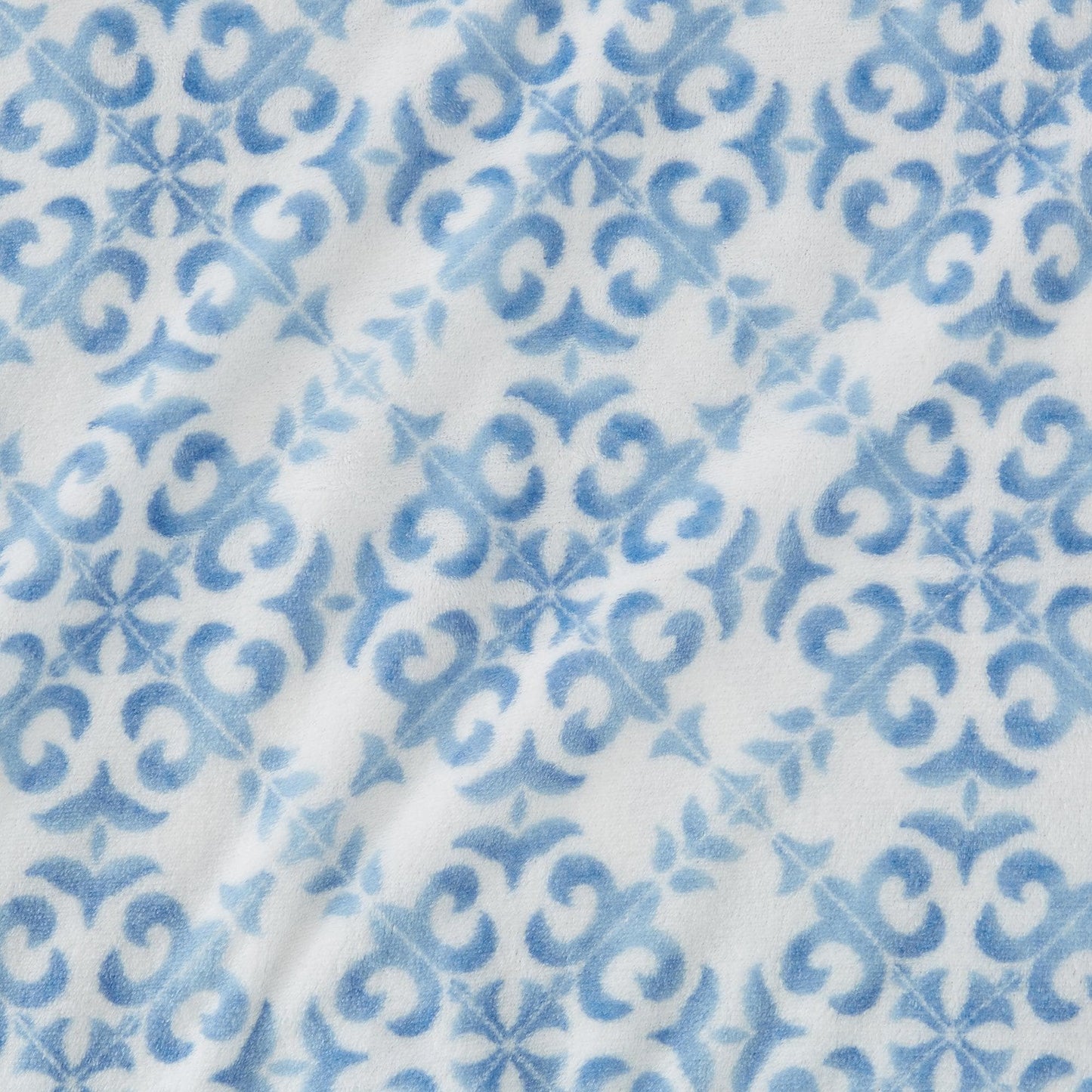 Printed Plush Sheet - Velvet Luxe Lattice Collection