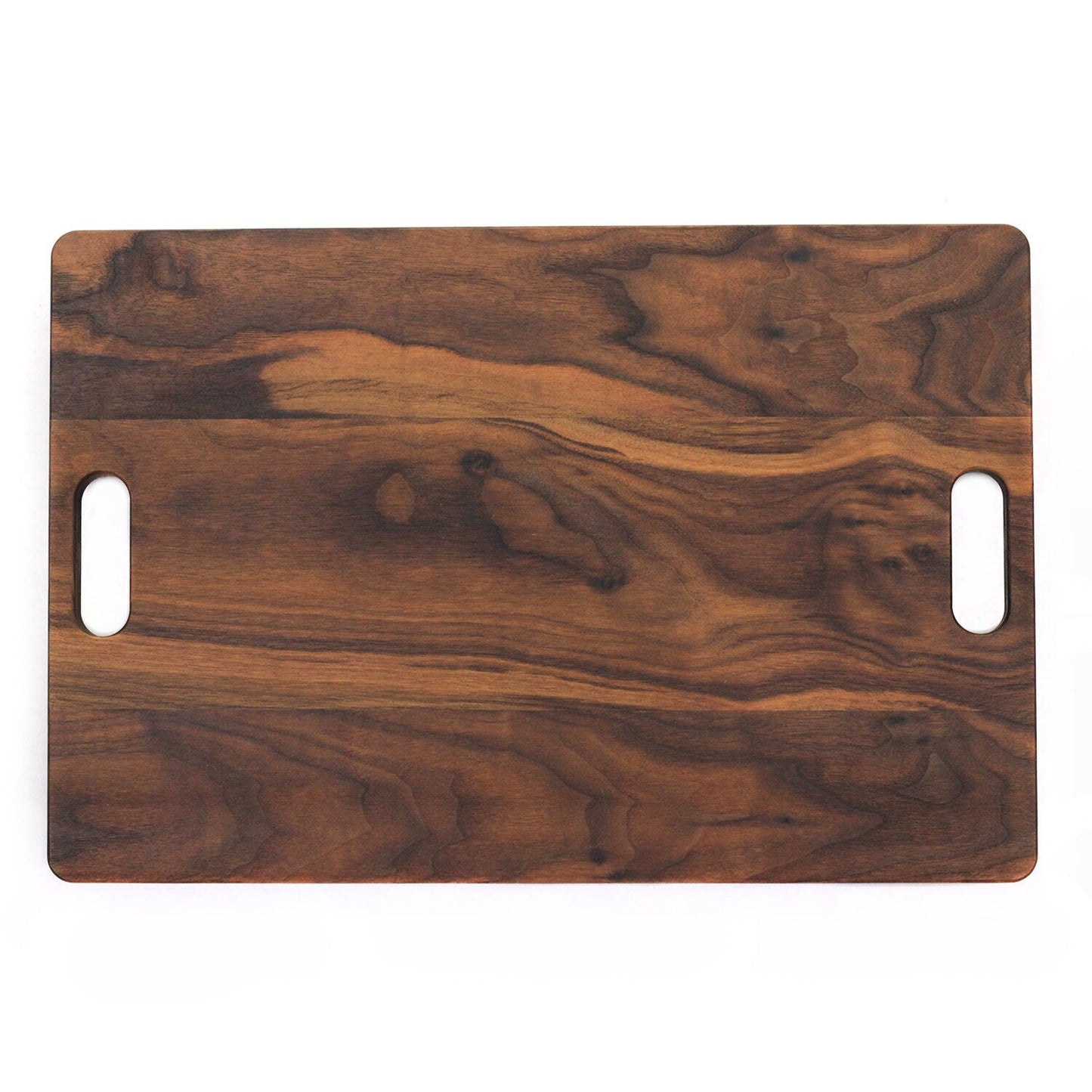 Father’s Day Butcher's Guide Custom Cutting Board, 18" x 12" Walnut Cutting Board, Juice Groove, Serving Tray, Gift for Dad, Made in the USA