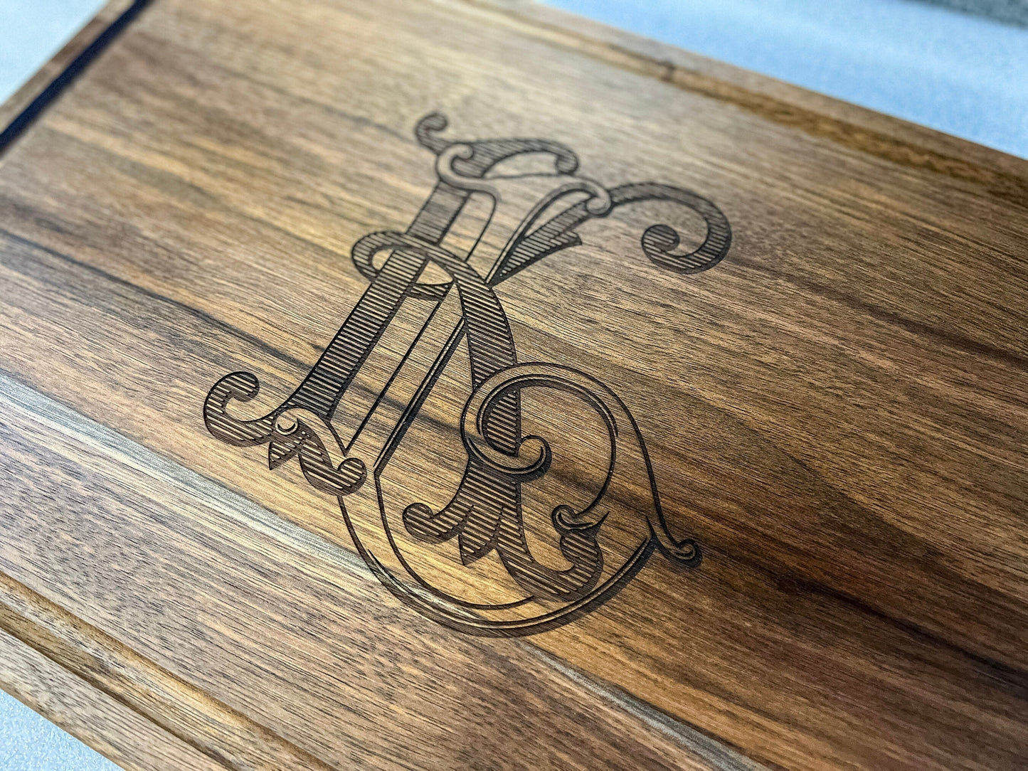 Custom Logo Cutting Board, Company Logo Cutting Board, Logo Engraved Cutting Board Made in the USA