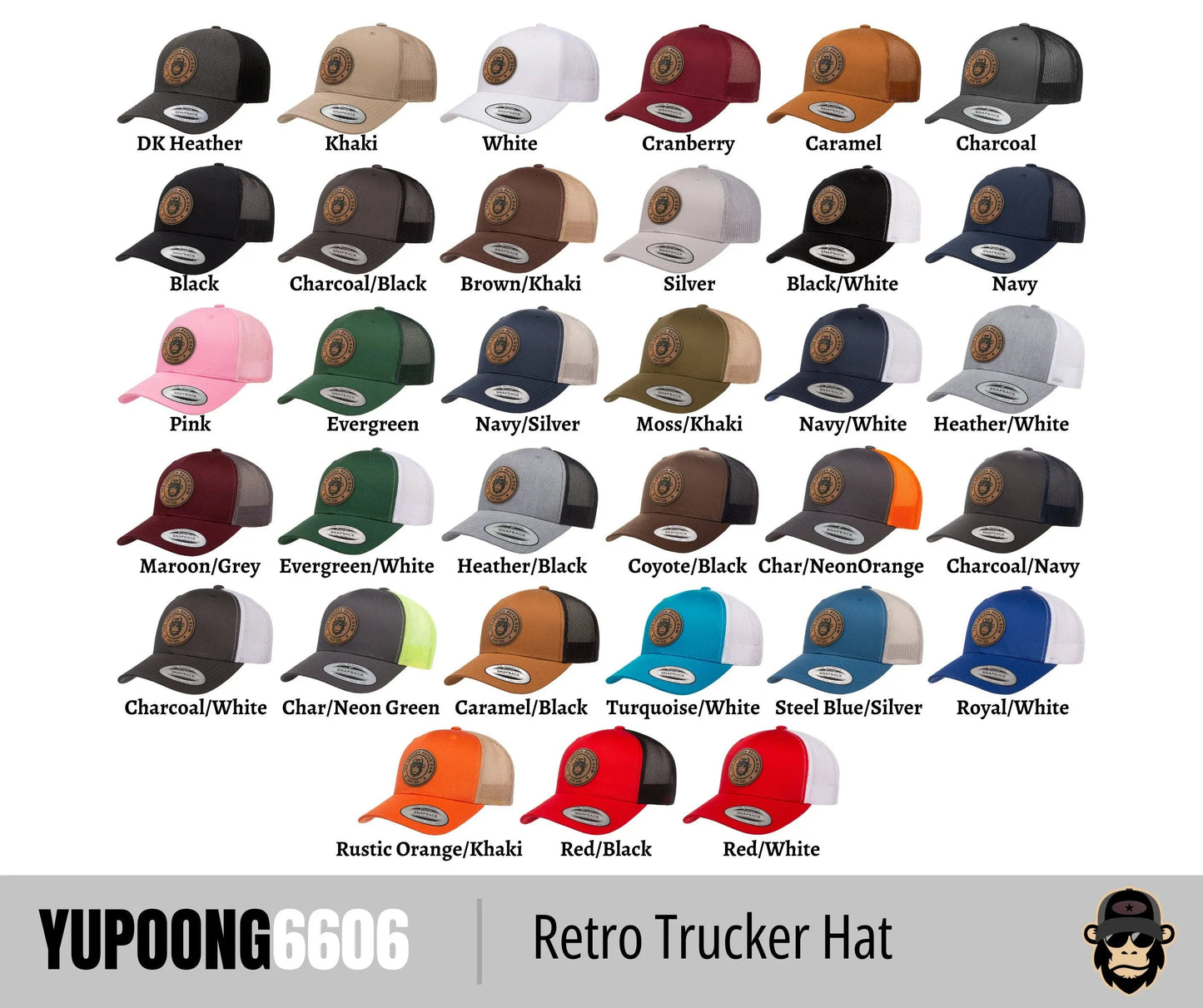 YP Classics® Retro Trucker + Custom Patch