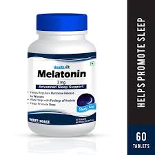 Melatonin 3 mg – Sleep Support Supplement (60 Tablets)