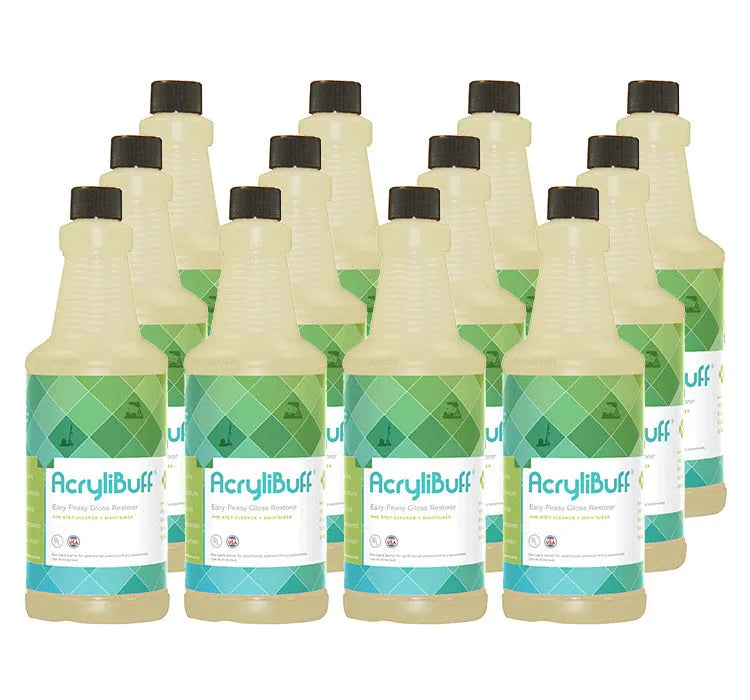 AcryliBuff Spray On Spray Buff Floor Gloss Restorer, 1 Quart