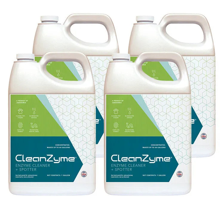 CleanZyme - Enzyme Cleaner, Pet Odor & Urine Remover, Gallon