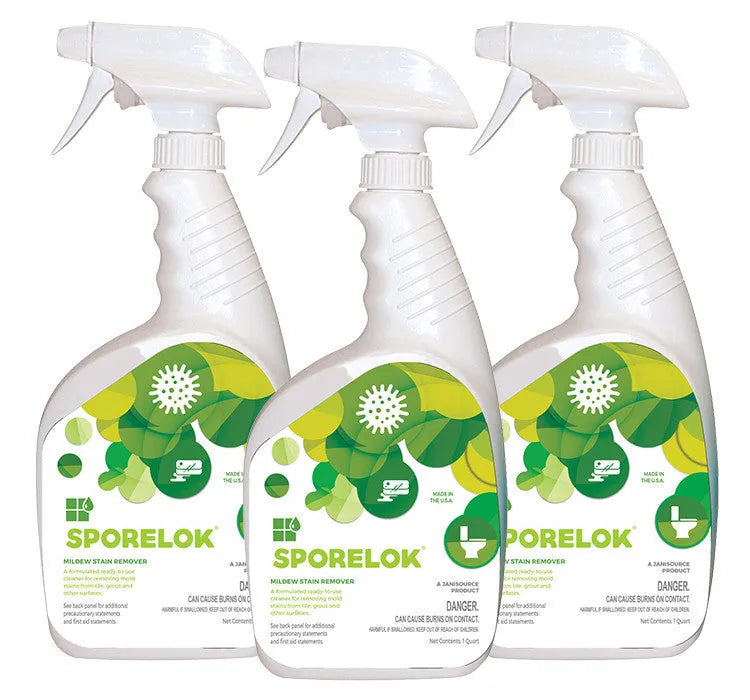 Sporelok Mildew Stain Remover, Ready To Use Spray, Quart