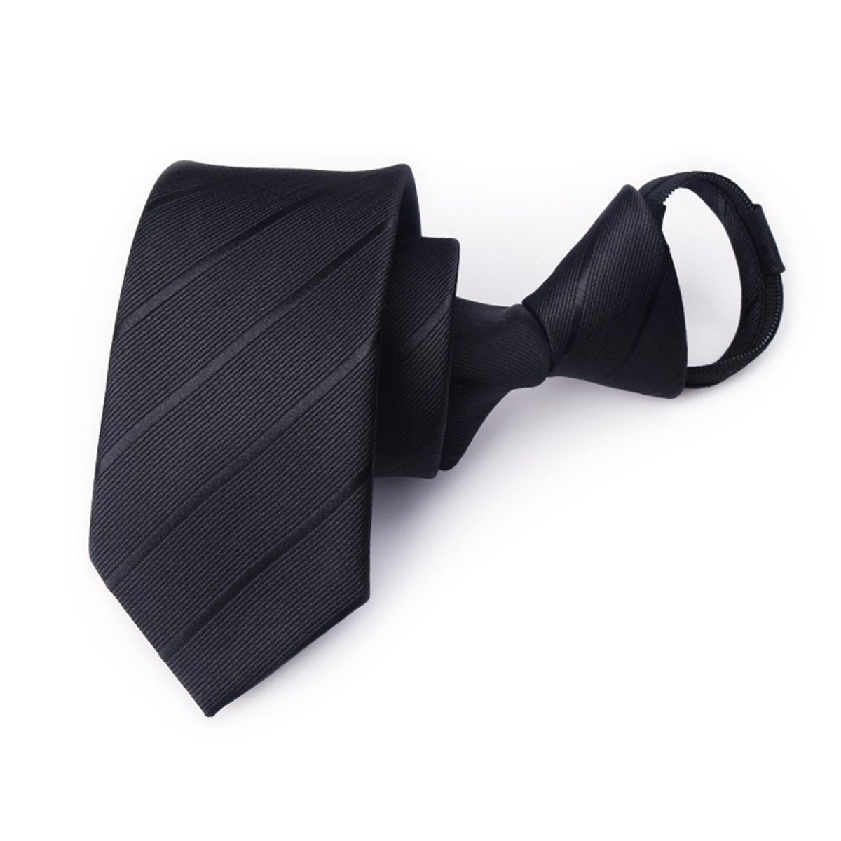 Men’s Pre-Tied Zipper Necktie – Easy Formal Wear with Tailored Look