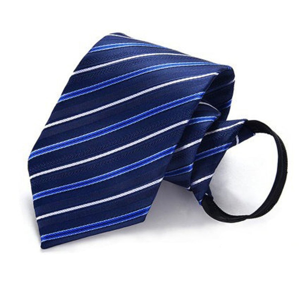Men’s Pre-Tied Zipper Necktie – Easy Formal Wear with Tailored Look