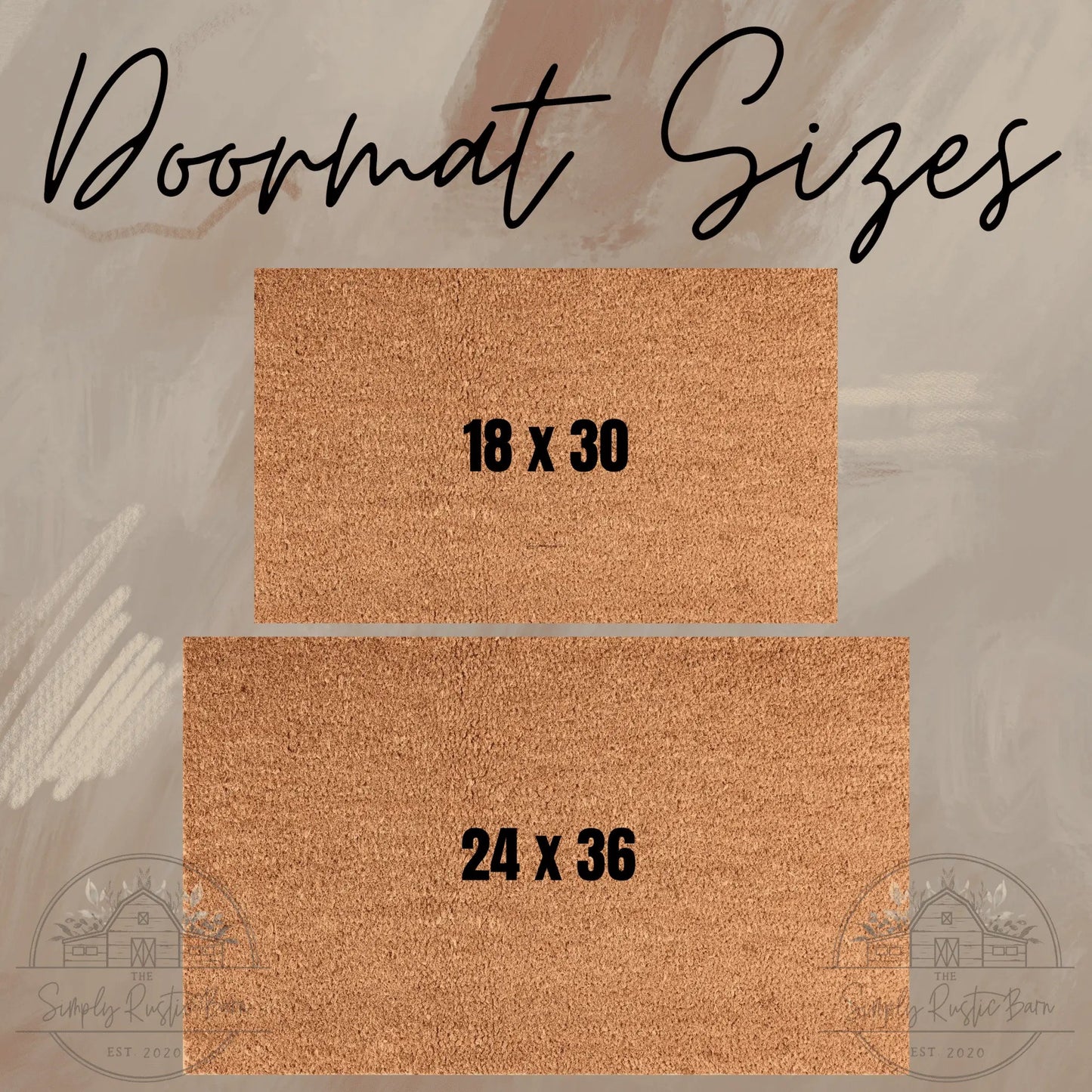 One, Two, Three & To The Four Doormat