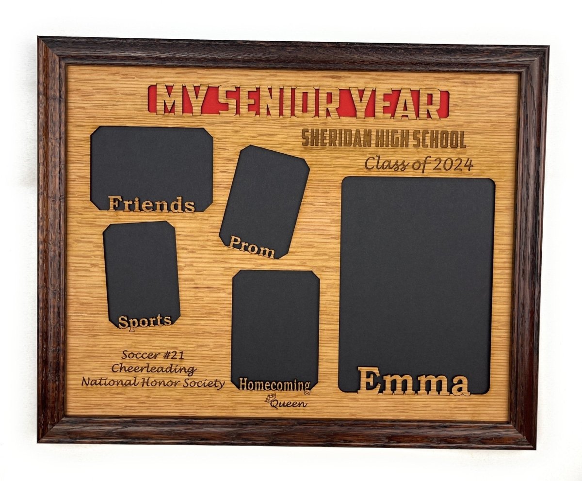 My Senior Year Picture Frame 11"x14"