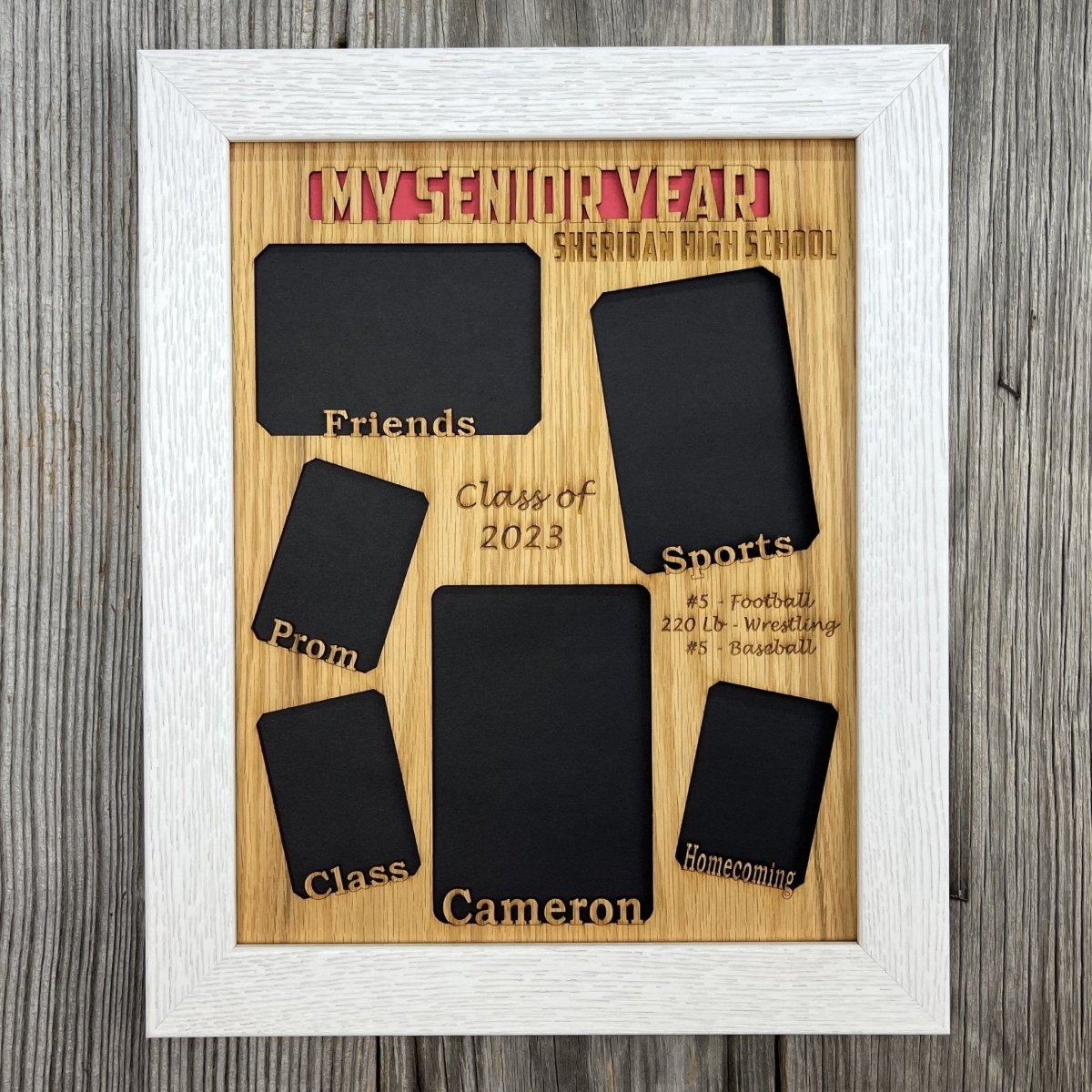 My Senior Year Picture Frame 11"x14"