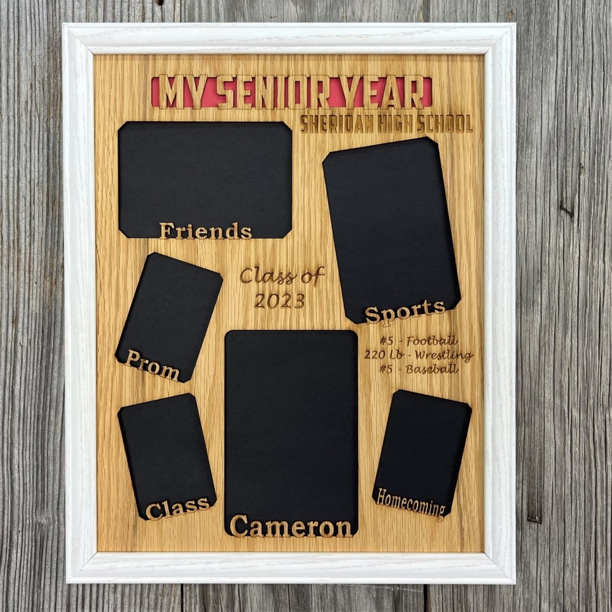 My Senior Year Picture Frame 11"x14"