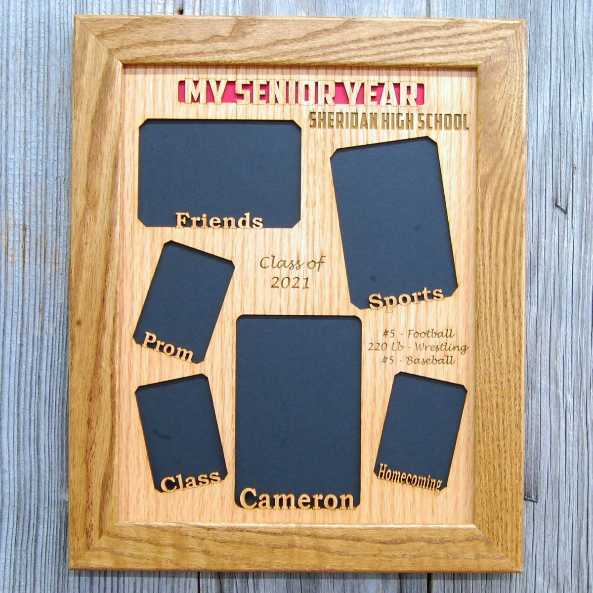 My Senior Year Picture Frame 11"x14"