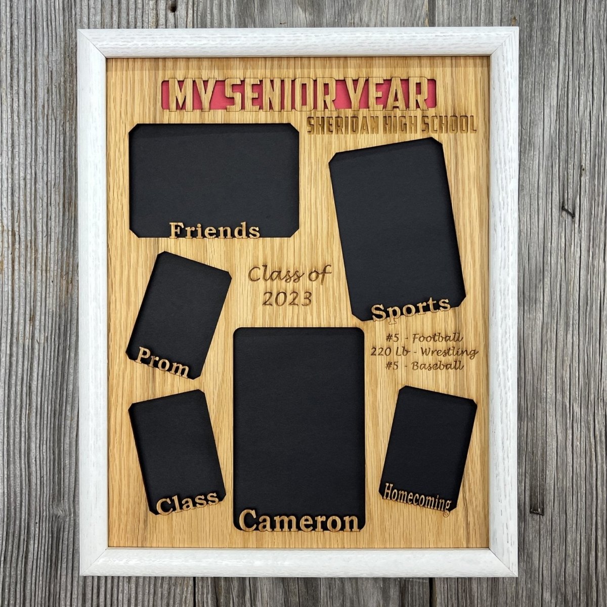 My Senior Year Picture Frame 11"x14"