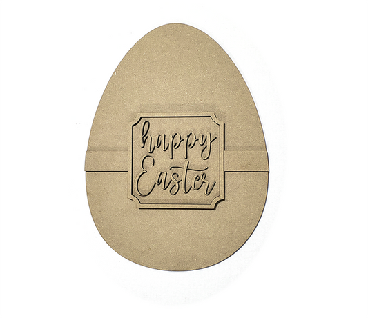 3D Happy Easter Egg Door Hanger 18 inch kit