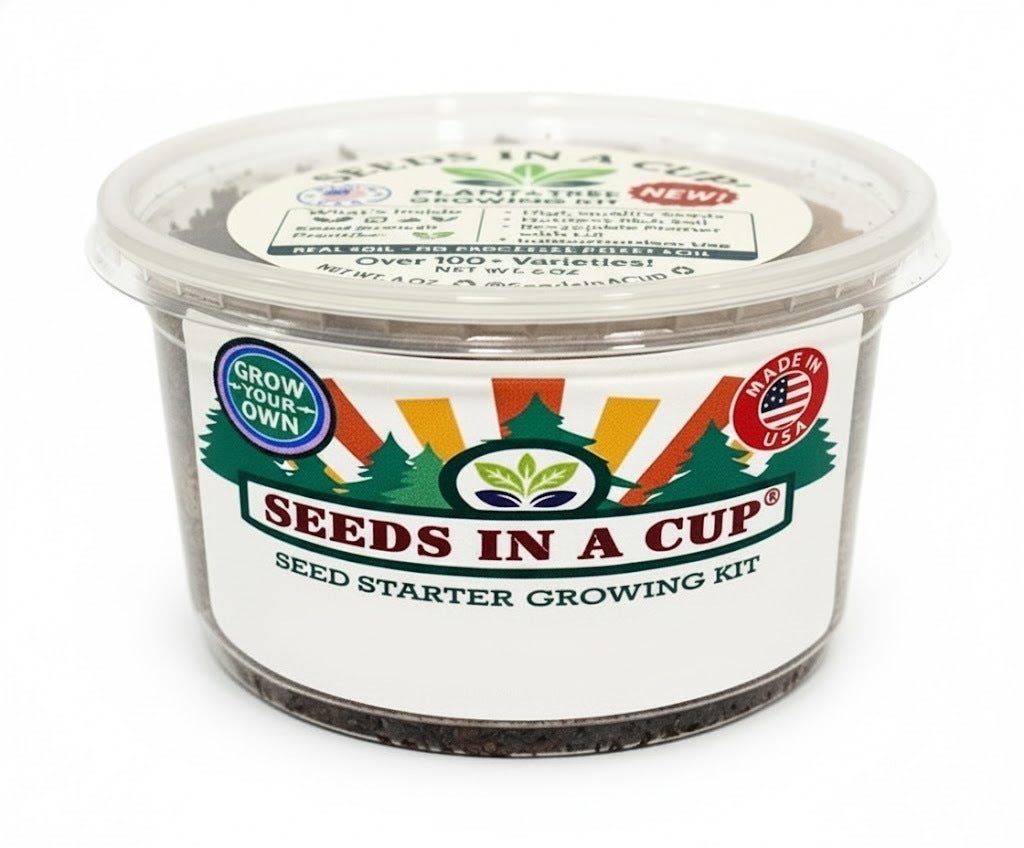 Mustard Greens Grow Kit | Grow Mustard Greens from Seed | Seeds In A Cup®