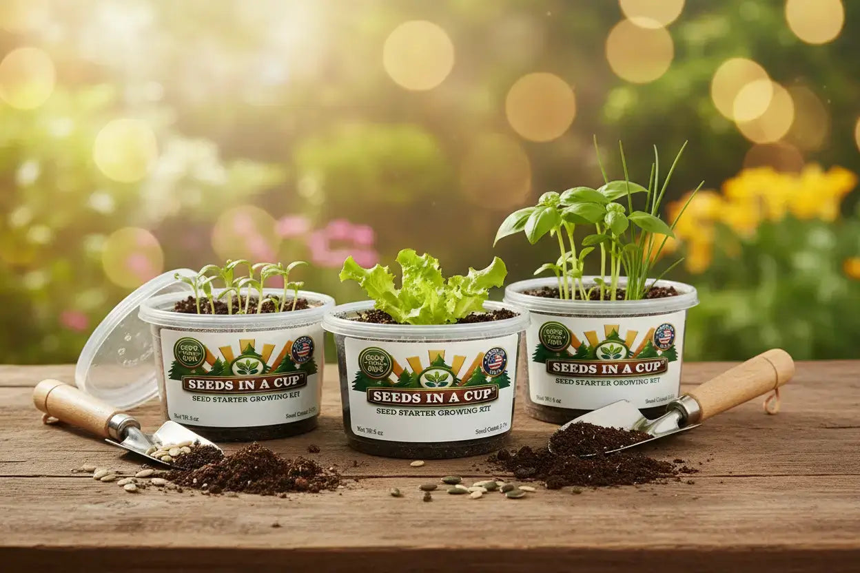 Pea Grow Kit | Grow Pea from Seed | Seeds In A Cup®