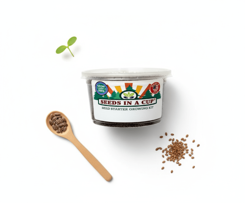 Spinach Grow Kit | Grow Spinach from Seed | Seeds In A Cup®